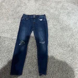 Old navy rockstar super skinny jeans size 12